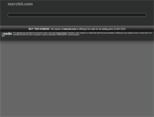 Tablet Screenshot of merchii.com